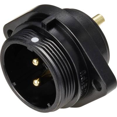 Weipu SP2113 / P 2 Ronde connector Stekker, inbouw Totaal aantal polen: 2 Serie (ronde connectoren): SP21 1 stuk(s)