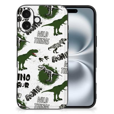 Dierenprint Telefoonhoesje voor iPhone 16 Dinosaurus