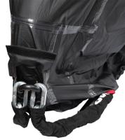 OXFORD "rainex" vouwgarage met topcase verlenging bike covers rainex outdoor f. top cases gr.