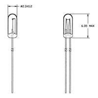 Barthelme 21616300 Speciale gloeilamp Helder T3/4 WT 16 V 30 mA 1 set(s) - thumbnail