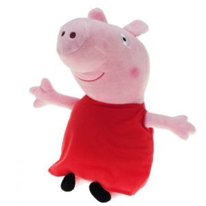 Peppa Pig big knuffels met rood pakje 28 cm knuffeldieren   -