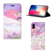 Apple iPhone X | Xs | Hoesje maken | Bird Flying