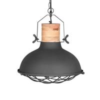 LABEL51 - Hanglamp Grid - Grijs - Mangohout - 52 cm