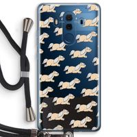 Ponys: Huawei Mate 10 Pro Transparant Hoesje met koord