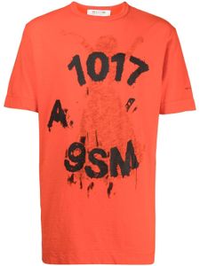 1017 ALYX 9SM t-shirt en coton à imprimé graphique - Orange