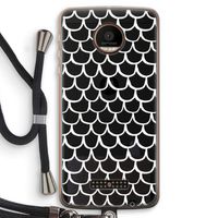 Dakpannetjes: Motorola Moto Z Force Transparant Hoesje met koord Dakpannetjes: Motorola Moto Z Force Transparant Hoesje met koord