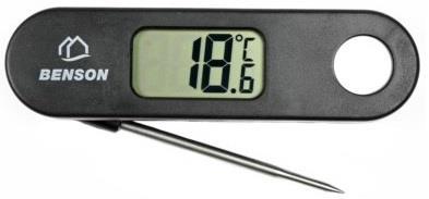Benson Thermometer keuken digitaal inklapbaar - 8150187
