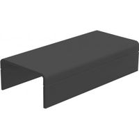Koppelstuk zwart plattebuis Canalit CS25 25X13 Systeem 25
