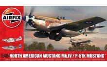 Airfix A05137 North American Mustang Mk.IV/P-51K Mustang Schaal 1:48