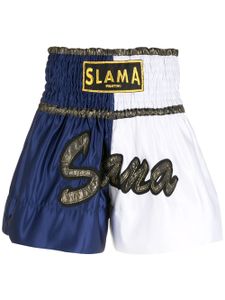 Amir Slama short Luta à broderies - Blanc