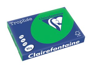 Clairefontaine Trophée Intens, gekleurd papier, A3, 80 g, 500 vel, bijartgroen