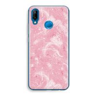 Abstract Painting Pink: Huawei P20 Lite Transparant Hoesje