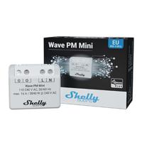 Shelly Qubino Wave PM Mini Slimme schakelaar Grijs - thumbnail
