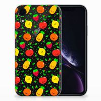 Apple iPhone Xr Siliconen Case Fruits