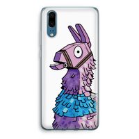 Lama: Huawei P20 Transparant Hoesje