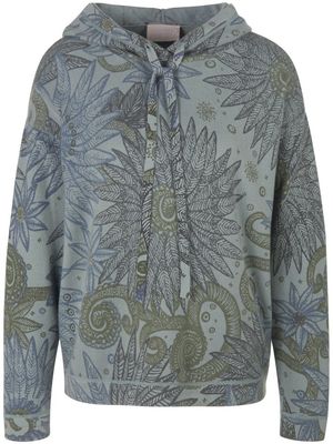 Kasjmiertrui gebloemd motief all-over Van HEMISPHERE multicolour Kasjmiertrui gebloemd motief all-over Van HEMISPHERE multicolour