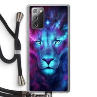 Firstborn: Samsung Galaxy Note 20 / Note 20 5G Transparant Hoesje met koord