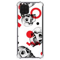 Extreme Case Samsung Galaxy A12 Skull Red - thumbnail