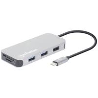 Manhattan 130615 USB-C dockingstation Geschikt voor merk (dockingstation): Universeel USB-C Power Delivery