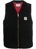 Carhartt WIP débardeur en coton biologique à col v - Noir