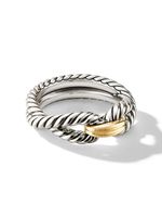 David Yurman bague Cable Loop en or 18ct et argent sterling