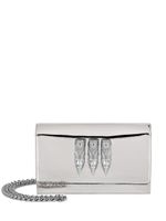 Philipp Plein pochette Mirror en cuir - Argent - thumbnail