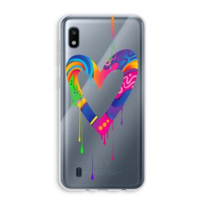Melts My Heart: Samsung Galaxy A10 Transparant Hoesje