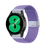 Braided nylon bandje - Paars - Samsung Galaxy Watch - 42mm - thumbnail