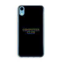 Retro: iPhone XR Transparant Hoesje Retro: iPhone XR Transparant Hoesje