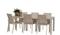 Trestino diningset gironde 220 dining latte