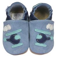 Hobea babyslofjes Hubschrauber hellblau-22-23
