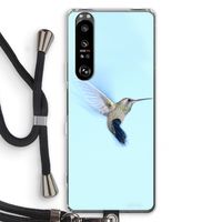 Kolibri: Sony Xperia 1 III Transparant Hoesje met koord