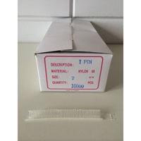 Nylon textielpins 7mm fijn 10.000 stuks - 9 stuks