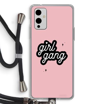 Girl Gang: OnePlus 9 Transparant Hoesje met koord