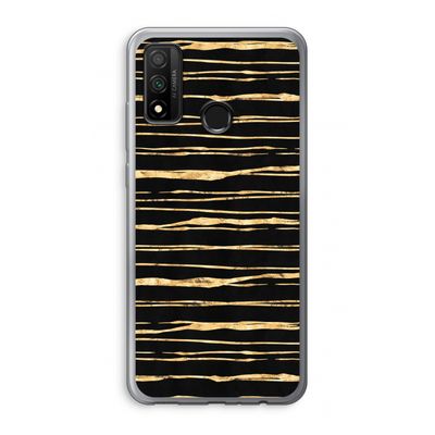 Gouden strepen: Huawei P Smart (2020) Transparant Hoesje