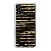 Gouden strepen: Huawei P Smart (2020) Transparant Hoesje