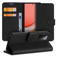 Book Cover Hoesje Samsung Galaxy A72 Zwart met Pasjeshouder Book Cover Hoesje Samsung Galaxy A72 Zwart met Pasjeshouder