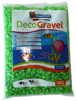 Superfish Deco Grind Neon Groen 1kg - Veilige Kleurrijke Aquariumbodem Decoratie