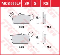 TRW Remblokken, en remschoenen voor de moto, MCB575RSI Sinter competitie offroad