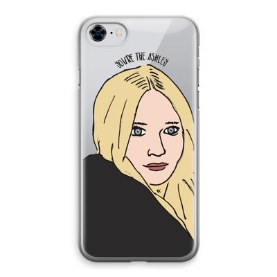 Ashley: iPhone 8 Transparant Hoesje