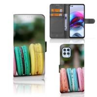 Motorola Moto G100 | Book Cover | Macarons
