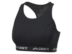 CRIVIT Dames sport-BH (Zwart, S (36/38))