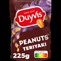 Duyvis Pinda's Teriyaki Gemarineerd 225 g bij Jumbo Duyvis Pinda's Teriyaki Gemarineerd 225 g bij Jumbo