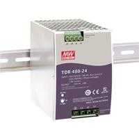 Mean Well TDR-480-48 DIN-rail netvoeding 10 A 480 W Aantal uitgangen: 1 x Inhoud: 1 stuk(s) - thumbnail