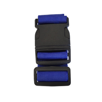 Kofferriem - Verstelbaar - Bagageriem - 165 Centimeter - Extra Beveiliging - Blauw