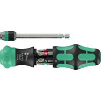 Wera Kraftform Kompakt 20 RA-R Bitschroevendraaier 1/4