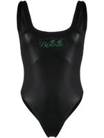 ROTATE BIRGER CHRISTENSEN maillot de bain à logo imprimé - Noir