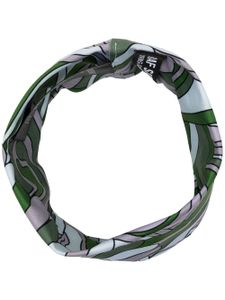 Raf Simons foulard à imprimé abstrait - Vert