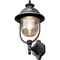 Konstsmide Parma 7239-000 Buitenlamp (wand) E27 Zwart