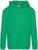 Fruit Of The Loom F421K Kids´ Premium Hooded Sweat - Kelly Green - 140 - thumbnail